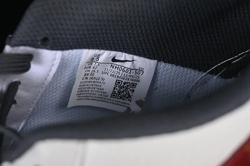 All categories Nk Air Force 1 Air Force series Nk Air Force 1 Low Air Force low-top Nike Air Force 1'07 Low Year of the Horse joint name Cloud white crimson gold Air Force 1 low-top casual sneakers NH0601-507